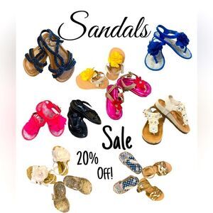 Sandal Sale Girls Infant Toddler 20% Off
